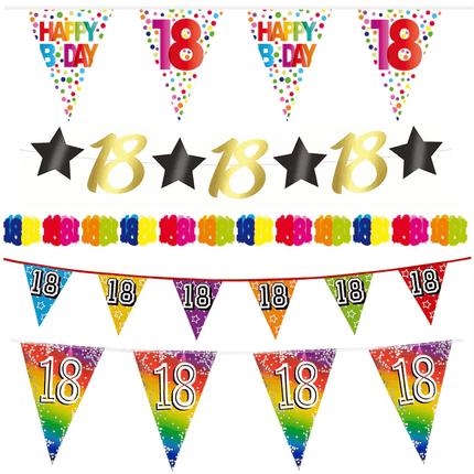 18 Jaar Slingers - Partywinkel