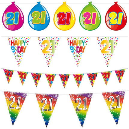 21 Jaar Slingers - Partywinkel