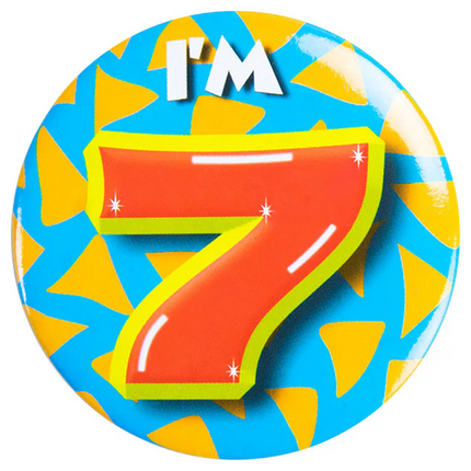 7 Jaar Buttons