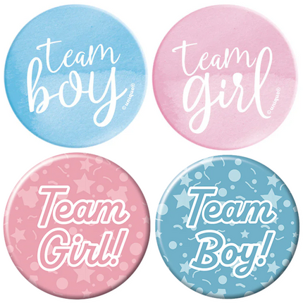 Gender Reveal Buttons