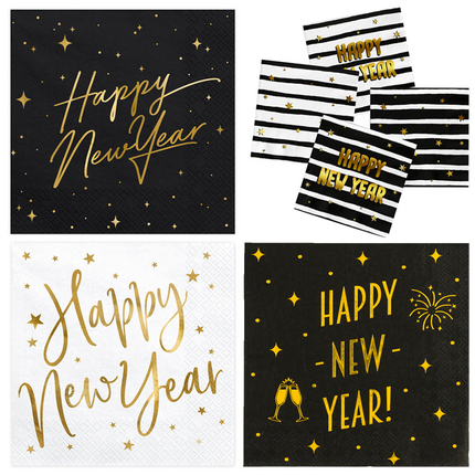 Oud en Nieuw Servetten