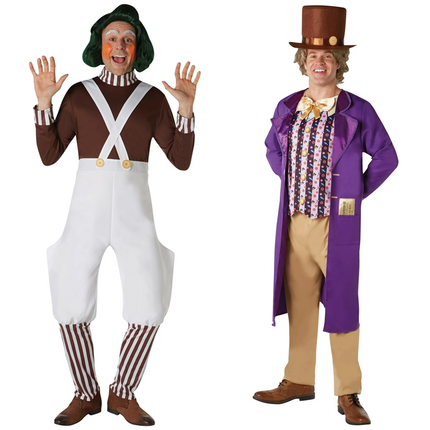 Sjakie en de chocoladefabriek Kostuums Heren