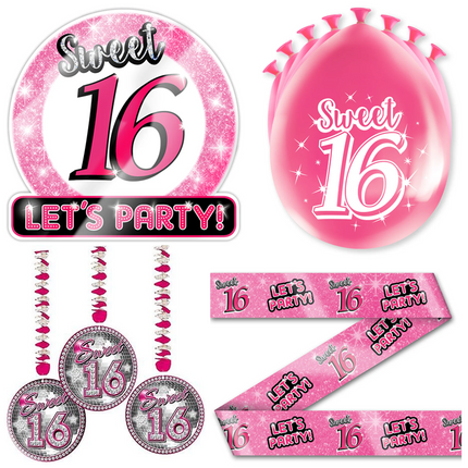 Sweet 16 Versiering