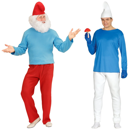 De Smurfen Kostuums Heren - Partywinkel