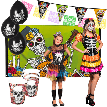 Dia de Los Muertos Feestartikelen - Partywinkel