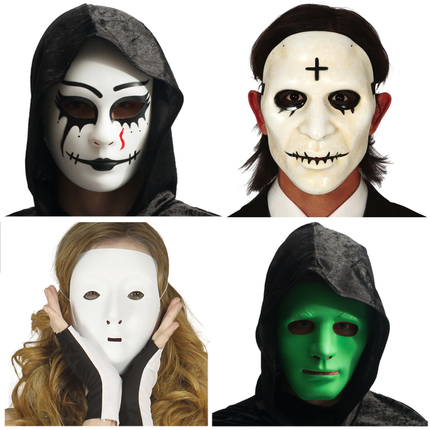 Halloween Mime Maskers