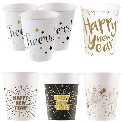 Oud en Nieuw Bekers - Partywinkel