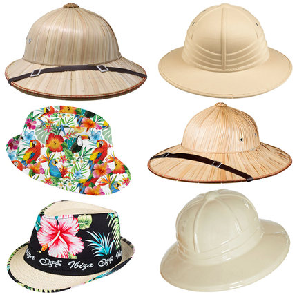Tropische Hoeden - Partywinkel