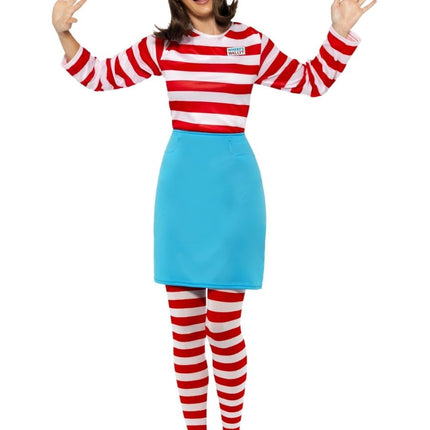 Where's Wally Kostuums Dames - Partywinkel