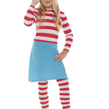 Where's Wally Kostuums Meisjes - Partywinkel