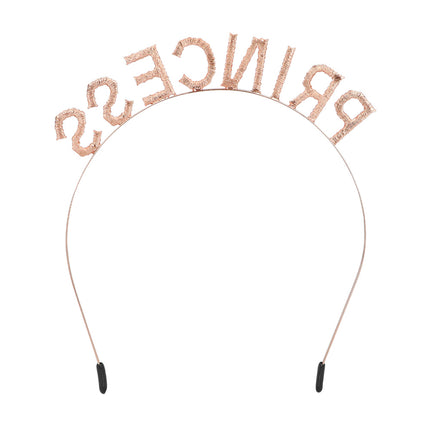 Metallinen diademi 'Princess'