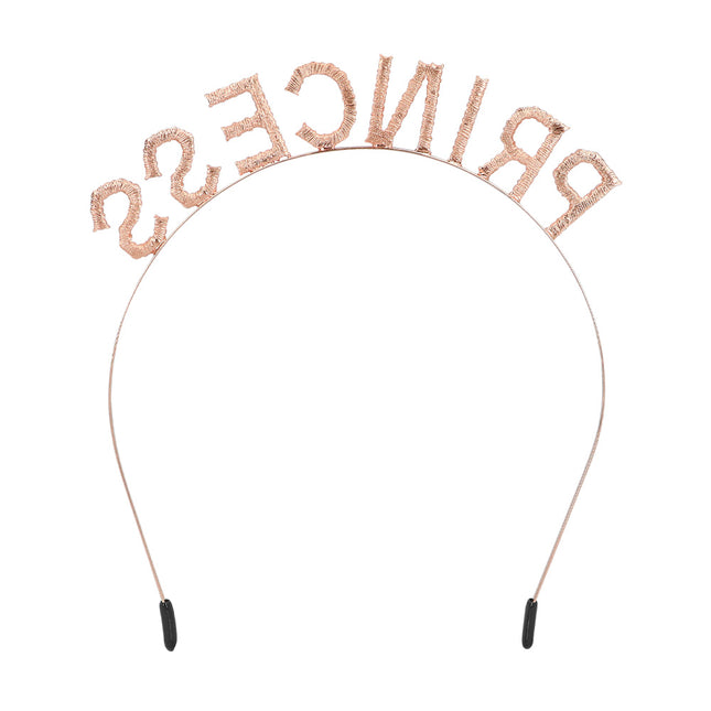 Metallinen diademi 'Princess'