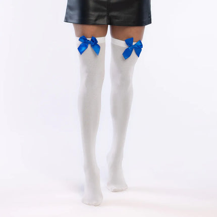 Sukkapari Bow valkoinen/sininen