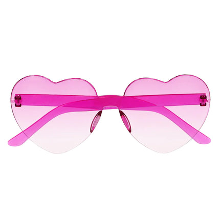 Juhlapullo Festivaali sydämet vaaleanpunainen