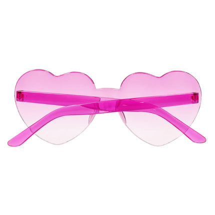 Juhlapullo Festivaali sydämet vaaleanpunainen