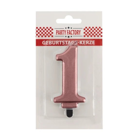 1 Jaar Kaars Rose Goud van VDV Benefit koop je bij Partywinkel
