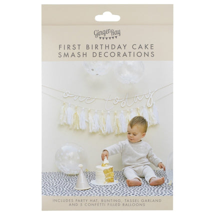 1 Jaar Versiering Pakket van Ginger Ray koop je bij Partywinkel