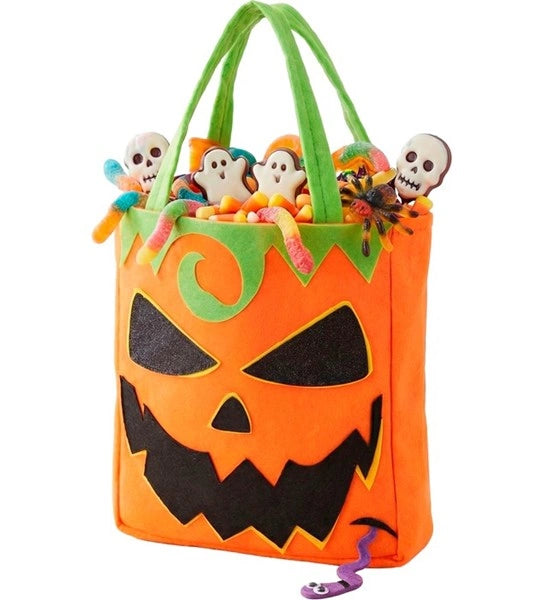 ”Trick or Treat” -kassi, kurpitsa