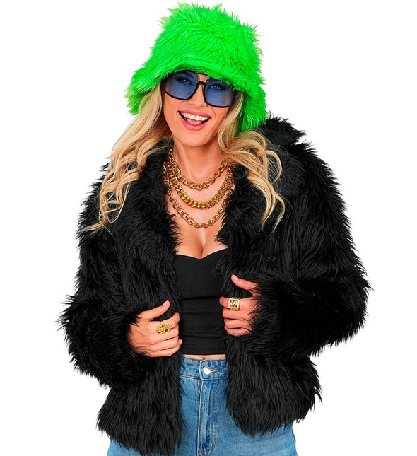 Turkistakki Plush Ladies Musta