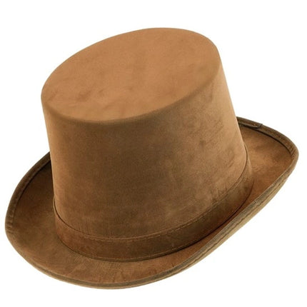KORKEAHATTU, VINTAGE, MOKKA, RUSKEA, 15 CM