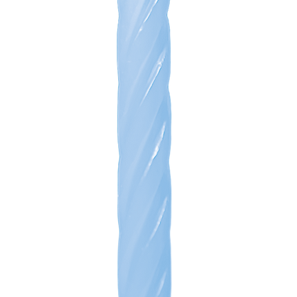 Vaaleansiniset kynttilät, 5 cm, 24 kpl