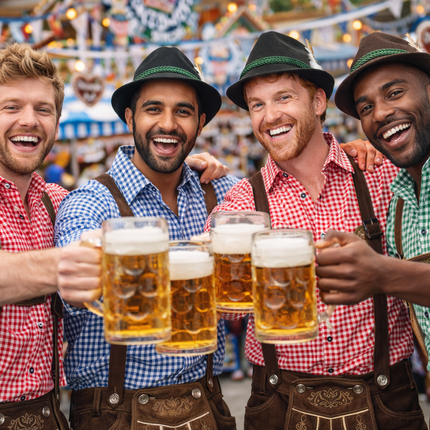 Oktoberfest Hoed Bruin