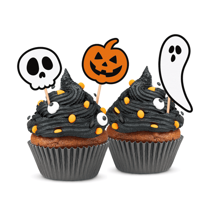 12 Party prikkers Halloween Boo van WeFiesta koop je bij Partywinkel