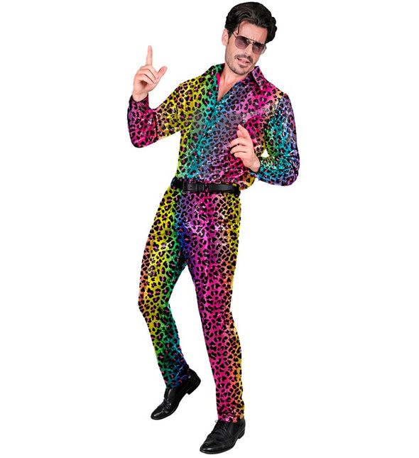 PALJETTIHOUSUT SATEENKAARILEOPARDI