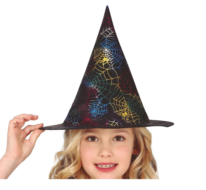 Halloween noita hattu hämähäkit lapsi