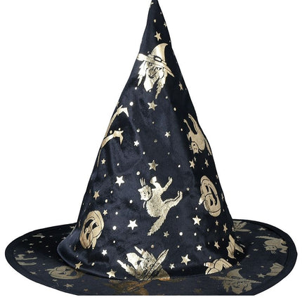 Musta kultainen noitahattu lapsi