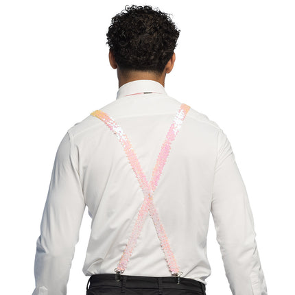 Sarja paljetteja vaaleanpunainen