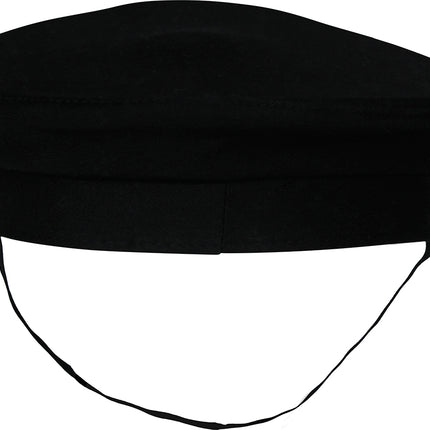 Poliisin lippalakki, musta, hopea, kimallus