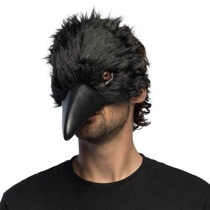 Kraai Masker Zwart