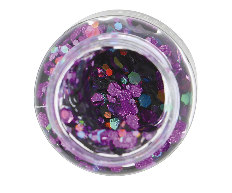 Violetti glittergeeli 20g