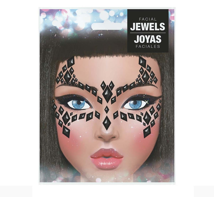 Mustat kasvot tarrat Bat 30x14 cm