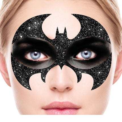 Kasvot Tarrat Bat Glitter 20cm