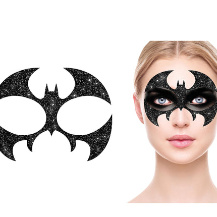 Kasvot Tarrat Bat Glitter 20cm