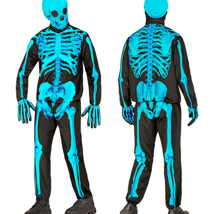 NEON SKELET KOSTUUM lapsi