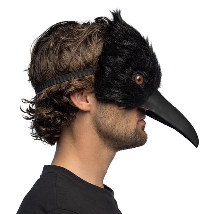 Kraai Masker Zwart