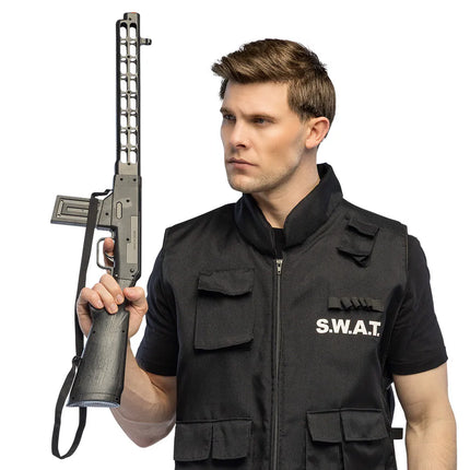 Zilveren Nep Pistool Tactisch