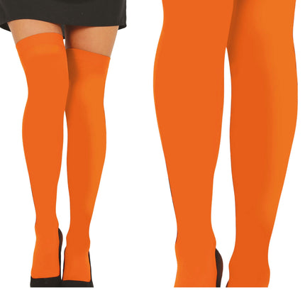 Vihreä Oranssi Sukat Oranssi