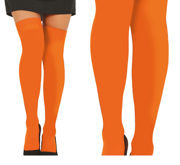Vihreä Oranssi Sukat Oranssi