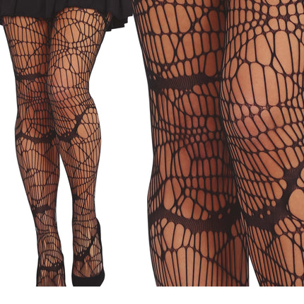 Mustat sukkahousut Hämähäkinseitti