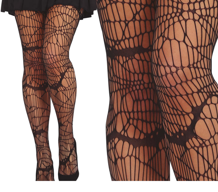 Mustat sukkahousut Hämähäkinseitti