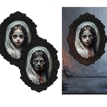 Halloween-juliste, tytöt, 40 cm