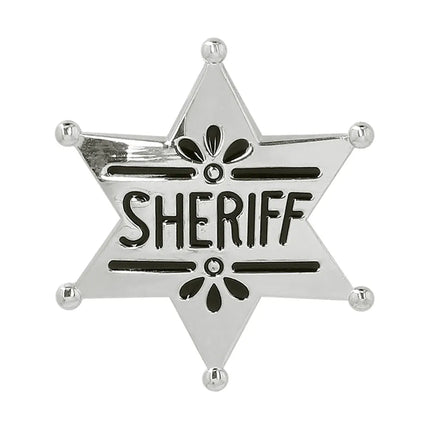 ”Sheriff” -merkki, metallia