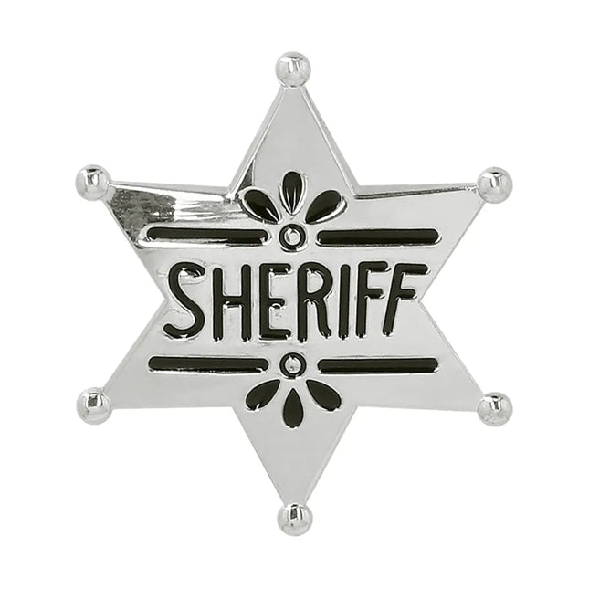 ”Sheriff” -merkki, metallia