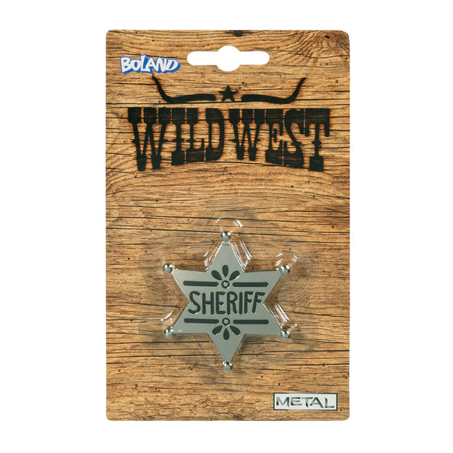 ”Sheriff” -merkki, metallia
