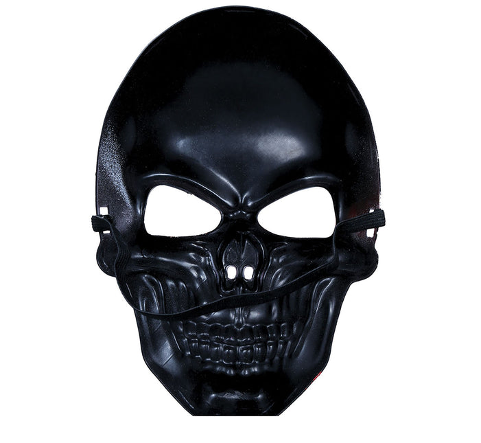 Punainen valkoinen Halloween naamio kallo