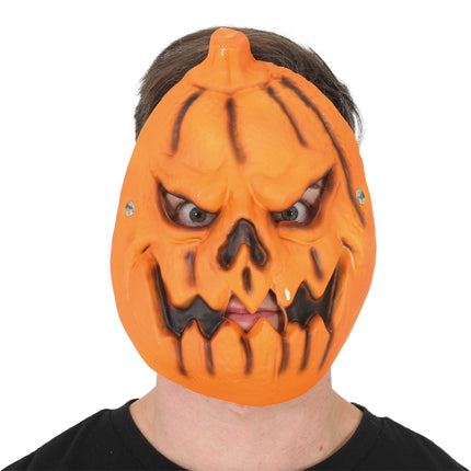 Halloween Masker Oranje Pompoen Foam
